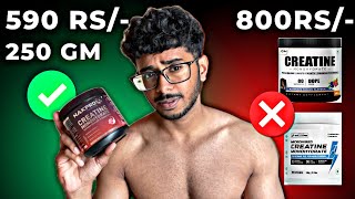 Nakpro Creatine Monohydrate Review ✅ Best Budget Creatine Monohydrate🔥 [upl. by Suraved]