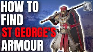 How to find ST GEORGES ARMOUR Assassins Creed Valhalla [upl. by Hoxsie14]