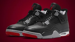 How To Lace Jordan 4 “Bred Reimagined”  The Best Way to loose lace 🙅🏻‍♂️👟 [upl. by Ojaras]