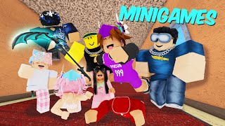 YOUTUBER MINIGAMES for NIKS SCYTHE in MM2 😂 Murder Mystery 2 Funny Moments [upl. by Hughie809]