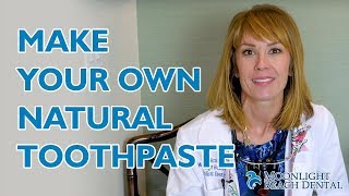 How To Make Your Own Natural Toothpaste [upl. by Arah]