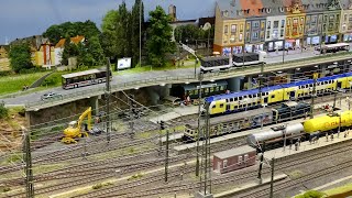 Mega Modellbahn Anlagen im Maßstab 187  H0 Modelleisenbahn  Faszination Modellbahn 2023 [upl. by Asiulairam790]