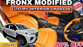 2024 FRONX SIGMA TO ALPHA MODIFICATIONS WITH PRICE✅FRONX SIGMA MODIFIED ✅maruti youtube ytshorts [upl. by Ardnazxela]