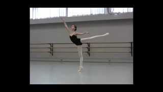 Ana Lejava  Sample Ballet Class Audition for the Companies [upl. by Boot]