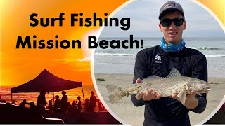 Surf Fishing Mission Beach A Guide to San Diegos Mission Beach [upl. by Warila]