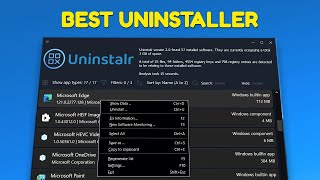 This Is The Best Uninstaller for Windows In 2024 FREE [upl. by Thgiled]