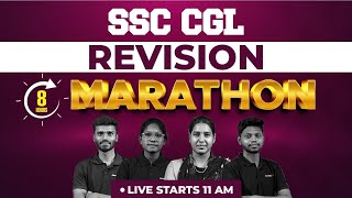 SSC CGL 2024  8 HOURS REVISION  MARATHON  VERANDA RACE [upl. by Arvell]