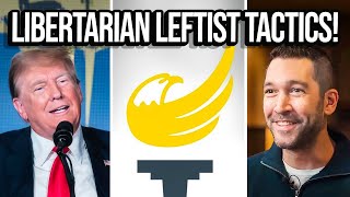 Libertarians HECKLE Trump Act Like Leftist Children Then Get Absolutely ROASTED [upl. by Thanasi]