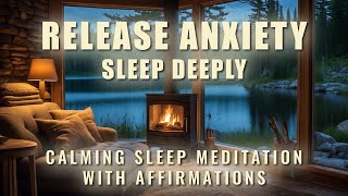 Let Go of Anxiety Tonight  Guided Sleep Meditation and Affirmations for Calm amp Peace [upl. by Aneem]