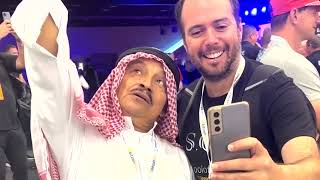 Sheikh Roberto at the Bitcoin conference in Miami People really love him DBI DBIUNIVERSE [upl. by Pooi]