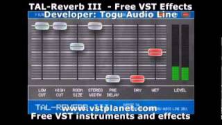 TALReverb III  Free VST effects  vstplanetcom [upl. by Everick]