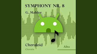 Symphony nr 8 Part I ref 83  92 choir I alto II Voice with metronome [upl. by Cyrille512]