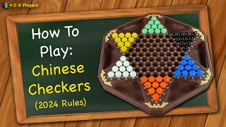 How to play Chinese Checkers 2024 Rules [upl. by Mcclimans]