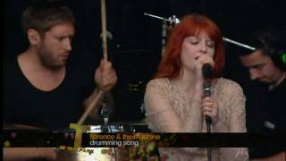 HD Florence  The Machine  Drumming Song TITP 2010 [upl. by Eidde]