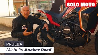 Michelin Anakee Road  Prueba  Review en español [upl. by Sucitivel]