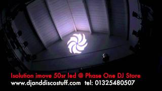 imove 50sr moving led head  phase one dj store [upl. by Kciwdahc]