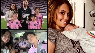 Lionel Messi and Antonella roccuzzo with their Family 💓💖 [upl. by Stickney]