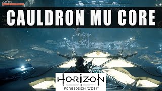 Horizon Forbidden West Cauldron Mu Find the Core walkthrough guide [upl. by Aninahs21]