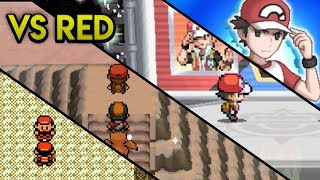 Evolution of Pokemon Trainer Red Battles 2000  2017 [upl. by Ottinger]