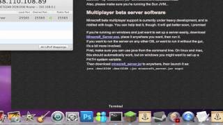 HOW TO SET UP A MINECRAFT SERVER Mac EASY [upl. by Adar71]