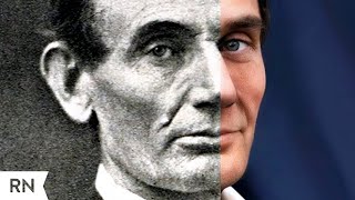 The Real Abraham Lincoln His Story amp Face Brought to Life with Motion and Color  Royalty Now [upl. by Lukin]