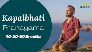 Kapalbhati Pranayama Session 405060 Breaths  Breathwork amp Pranayama with Michaël Bijker [upl. by Vassily204]