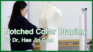 UNT Fashion  Notched Collar Draping [upl. by Giwdul]