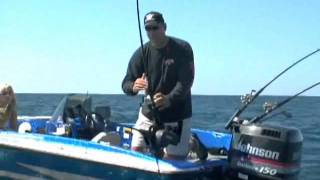 Salmon  How to rig flasher and cut bait rigs using downriggers [upl. by Maddeu963]