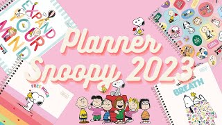 Esse planner é de se apaixonar Planner 2023 Snoopy Tilibra [upl. by Nosnorb]