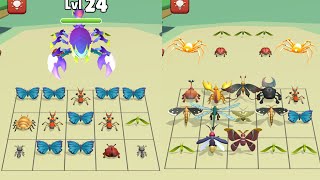 Merge Master Insect Fusion Max Level Merge Gameplay [upl. by Delmer]