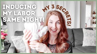 The Secret to How I Induced My Labor at Home in the Same Night [upl. by Sykleb]