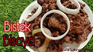 How to cook Beef steakBistek bisaya [upl. by Culosio]