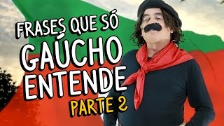 Frases que só gaúcho entende Parte 2 [upl. by Lusty]