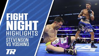 New Division New Shakur Shakur Dominates Yoshino 2 Knockdowns Gets Stoppage Win  FIGHT HIGHLIGHTS [upl. by Ardolino]