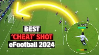 THIS Shot is a CHEAT 😲🔥 KnockOn Shot Tutorial in eFootball 2024 [upl. by Denn]