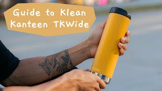 Quick Guide to the Klean Kanteen TKWide [upl. by Ytsrik293]