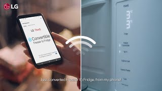 Experience the AllNew LG WiFi Convertible Refrigerator Range From Double Door to SidebySide [upl. by Ro253]