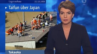 Tagesschau vor 20 Jahren 21102004  Susanne Daubner [upl. by Ardell973]