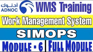 Simultaneous Operation SIMOPS  Complete Module  6 of ADNOC WMS in Urdu and Hindi [upl. by Busey700]