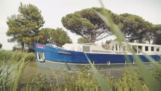 Cruise the Canal du Midi aboard Hotel Barge Enchanté [upl. by Giardap]