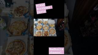 Pizza party  madhuris channel  all varietys Pizza [upl. by Anawat]