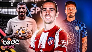 SAÚL é do CHELSEA l EMERSON anunciado pelo TOTTENHAM l ATLÉTICO anuncia retorno de GRIEZMANN [upl. by Lombardy]