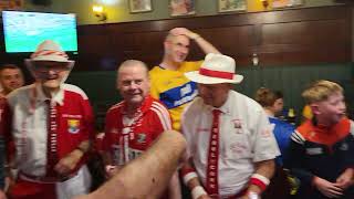 Young Cork fans sing When I play for the county in Brannigans Bar after 2024 All Ireland final [upl. by Lienahs]