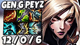 Kaisa vs Ezreal ADC  Gen G Peyz  Patch 1416 Korea Grandmaster ✅ [upl. by Leugimesoj643]