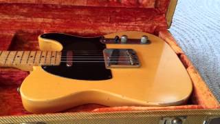 1950 NoCaster Cunetto Unreal 1st Year Fender Tele wwweddievegascom Custom Shop Relic Eddie Vegas [upl. by Indihar]