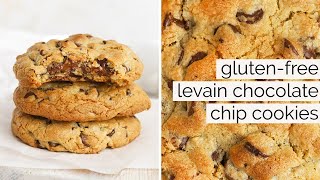 GlutenFree Levain Style Thick Chocolate Chip Cookies [upl. by Noreik729]