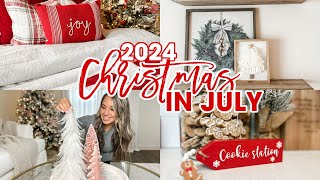 NEW CHRISTMAS IN JULY  PLANNING FOR CHRISTMAS 2024  CHRISTMAS DECOR IDEAS [upl. by Nnylahs]