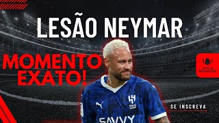 Neymar  Momento EXATO da Lesão do Neymar Júnior [upl. by Mullins965]