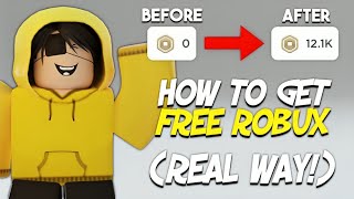 How To Get FREE ROBUX in ROBLOX 2024 😋 REAL WAY [upl. by Ykceb796]