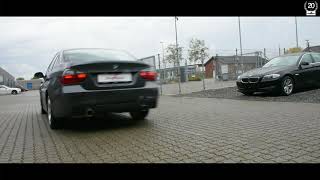 Schmiedmann BMW E90 325I N53 Supersprint  Schmiedmann exhaust amp Mosselman intake tuning result [upl. by Tymothy29]